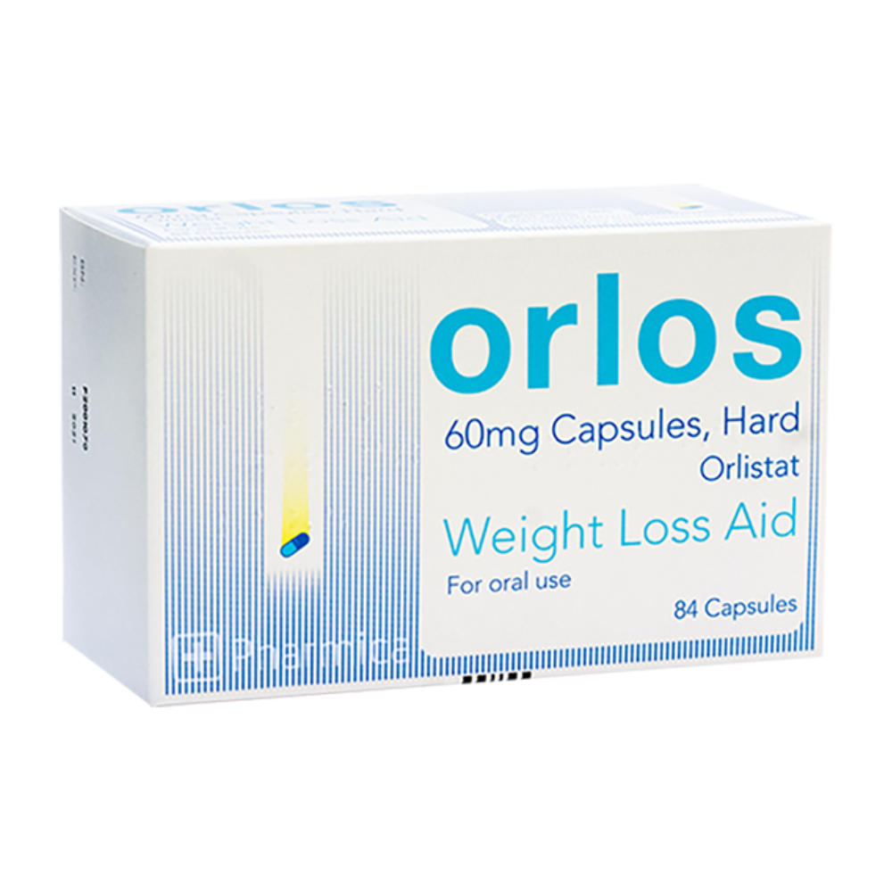 Orlos (Orlistat) 60Mg Weight Loss Aid - 84 Capsules 1 Orlos® (Orlistat) 60Mg Weight Loss Aid